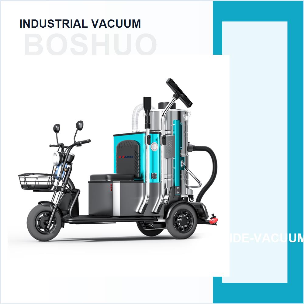 BS-X120 Ride-on Industrial Sweeper / Vacuum