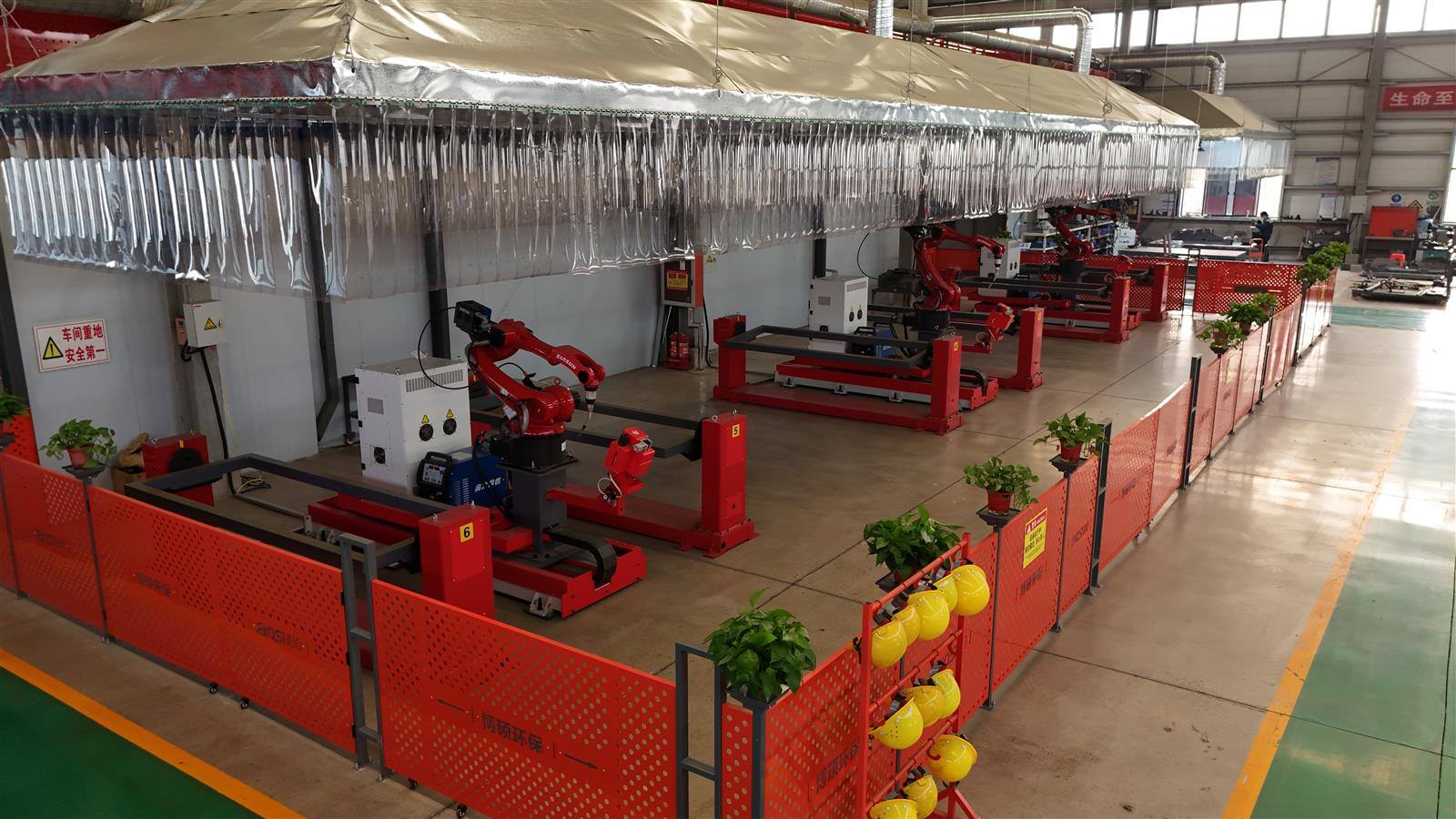 BOSHUO factory production line and assembly strength