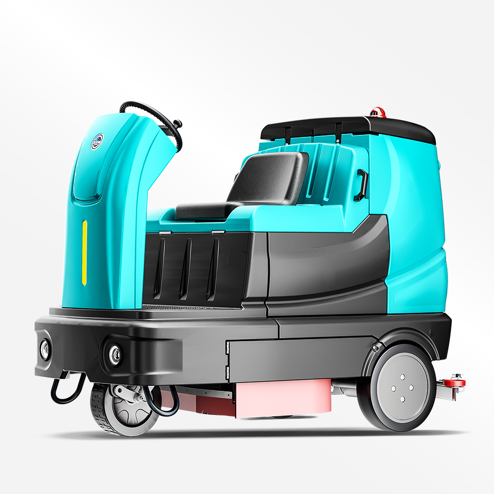 BS-XJ1000P Extra-large Ride-on Double-brush Floor Scrubber