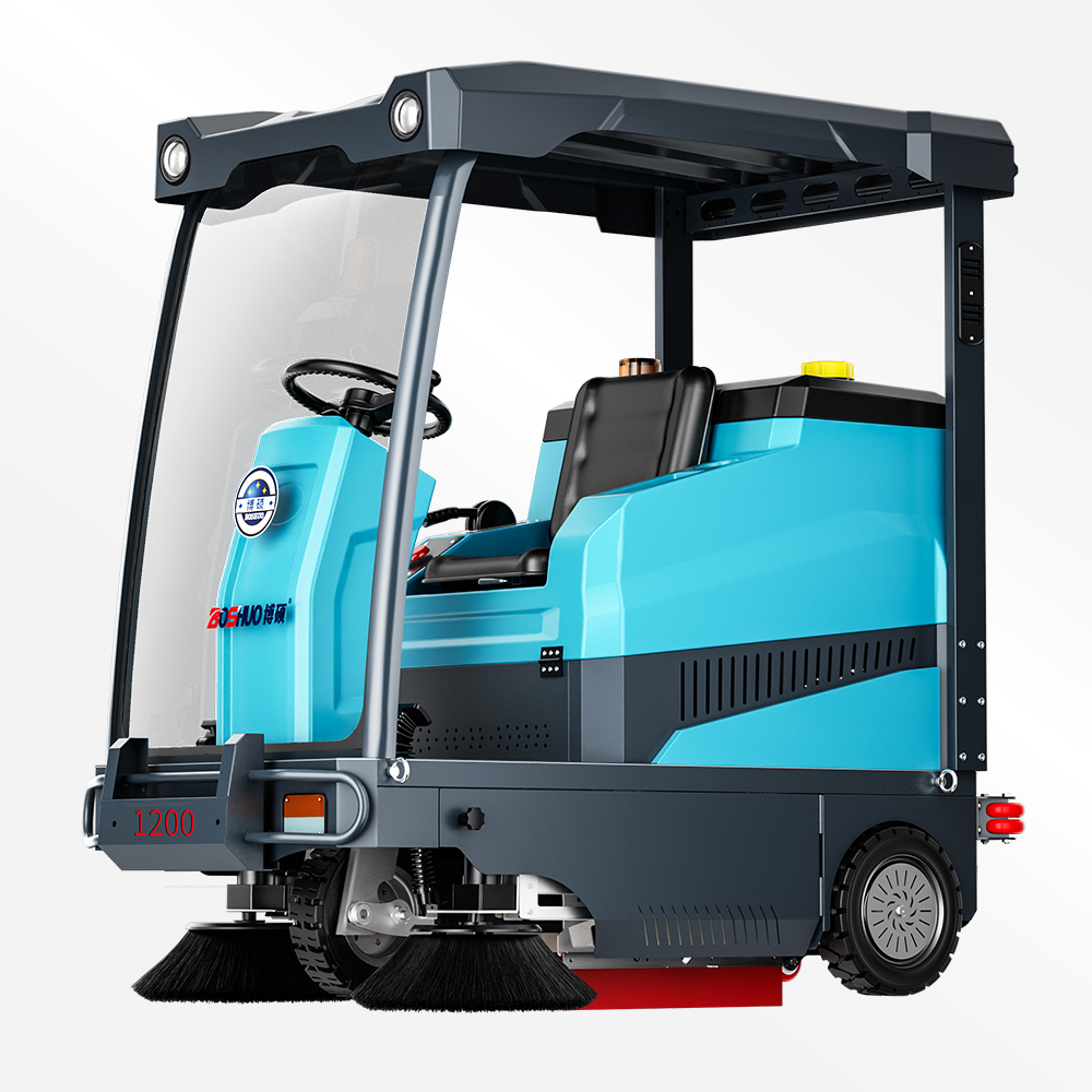 BS-S1200D Covered Ride-on Sweeper